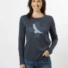 Ls Tee - Indigo Fly High