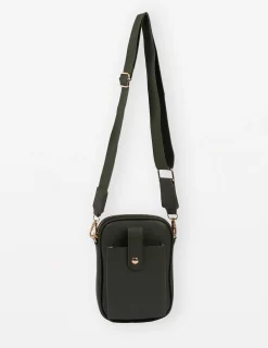 Malta Cross Body Mobile Bag - Spirulina
