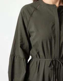 Margaret Dress - Dark Khaki