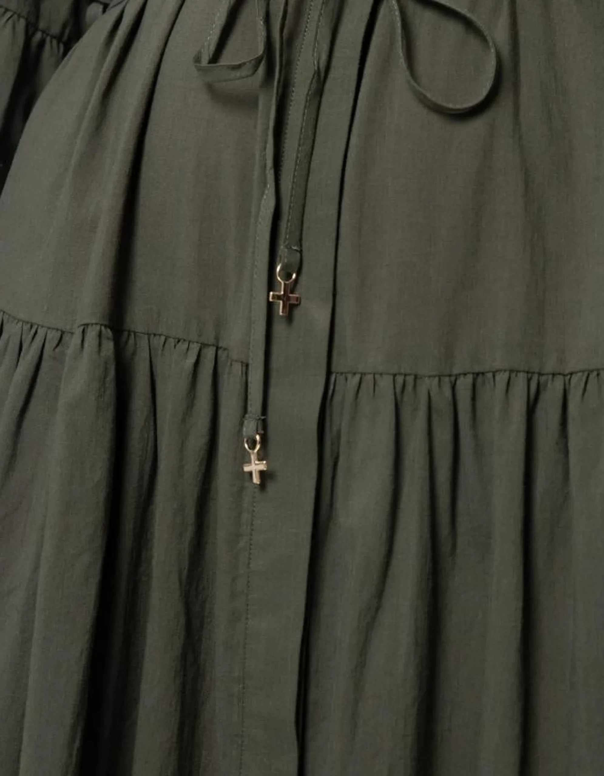 Margaret Dress - Dark Khaki
