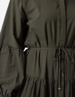 Margaret Dress - Dark Khaki