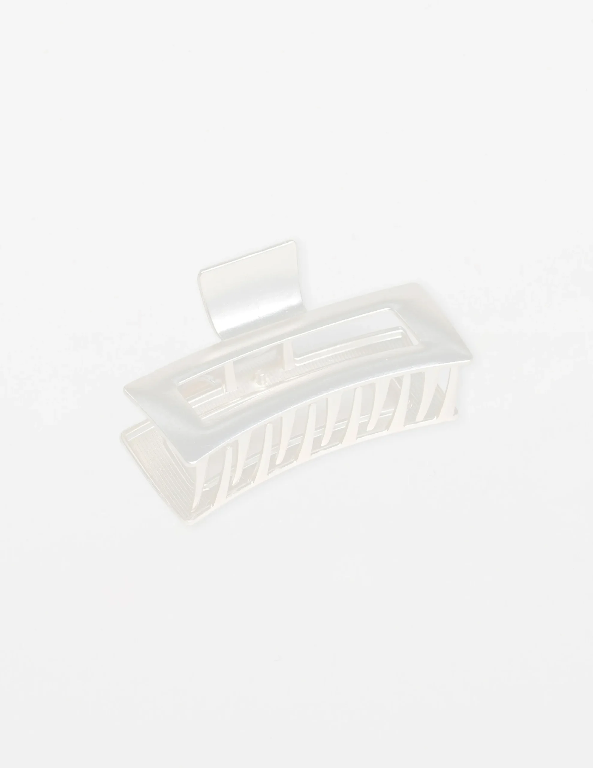 Matt Hair Claw - White