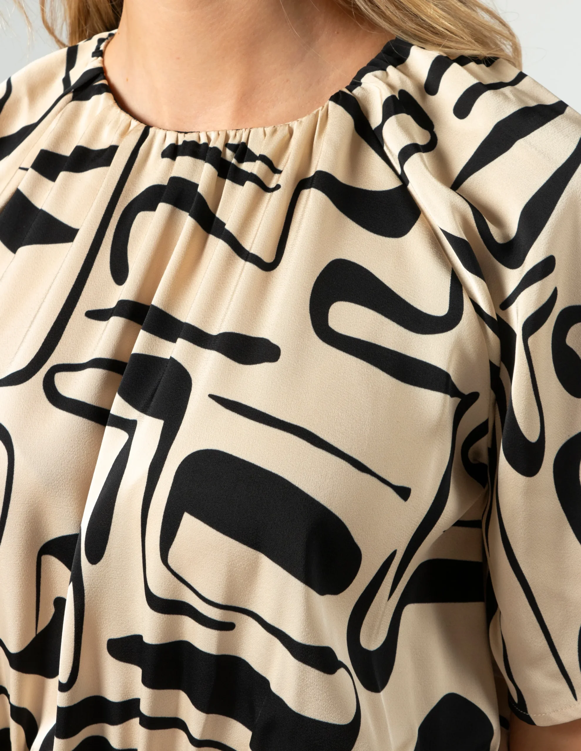 Matteo Dress - Painterly Geo