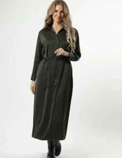 Maya Dress - Khaki