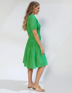 Mei Dress - Basil