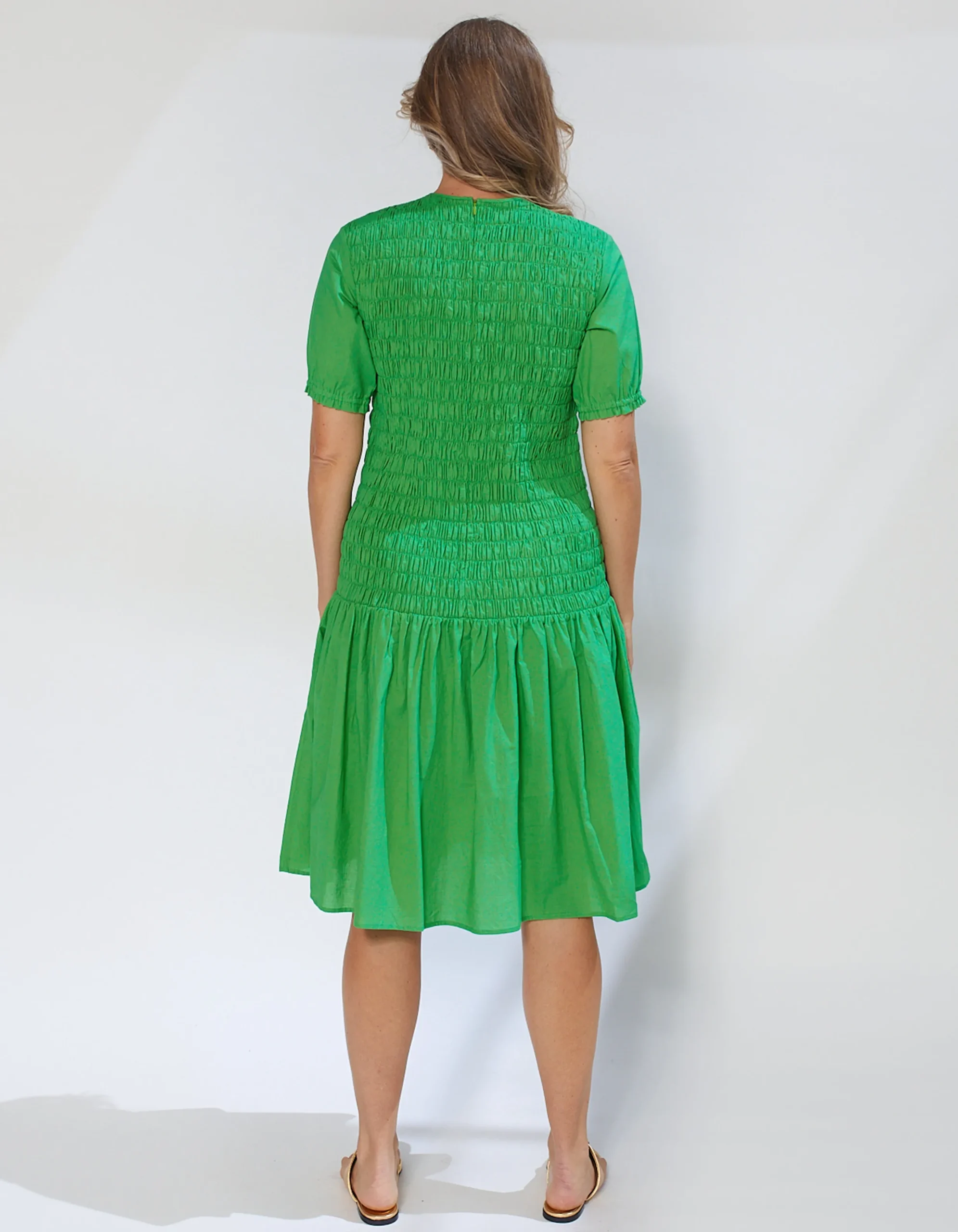 Mei Dress - Basil