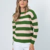 Melinda Jumper - Rose Duo Stripe