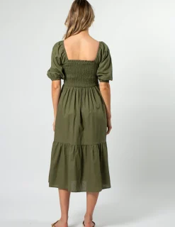 Mikki Dress - Olive Grove