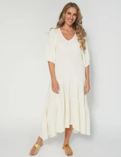 Milos Dress - Feta