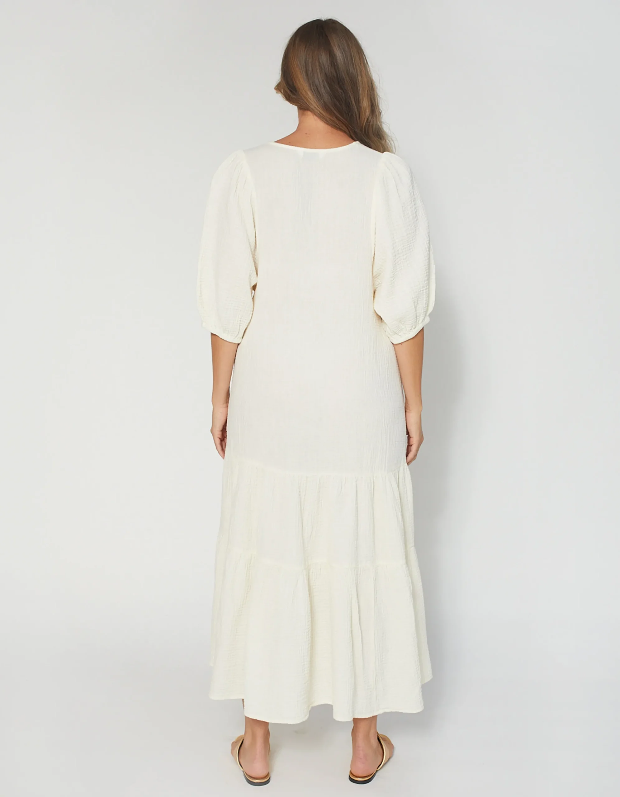 Milos Dress - Feta