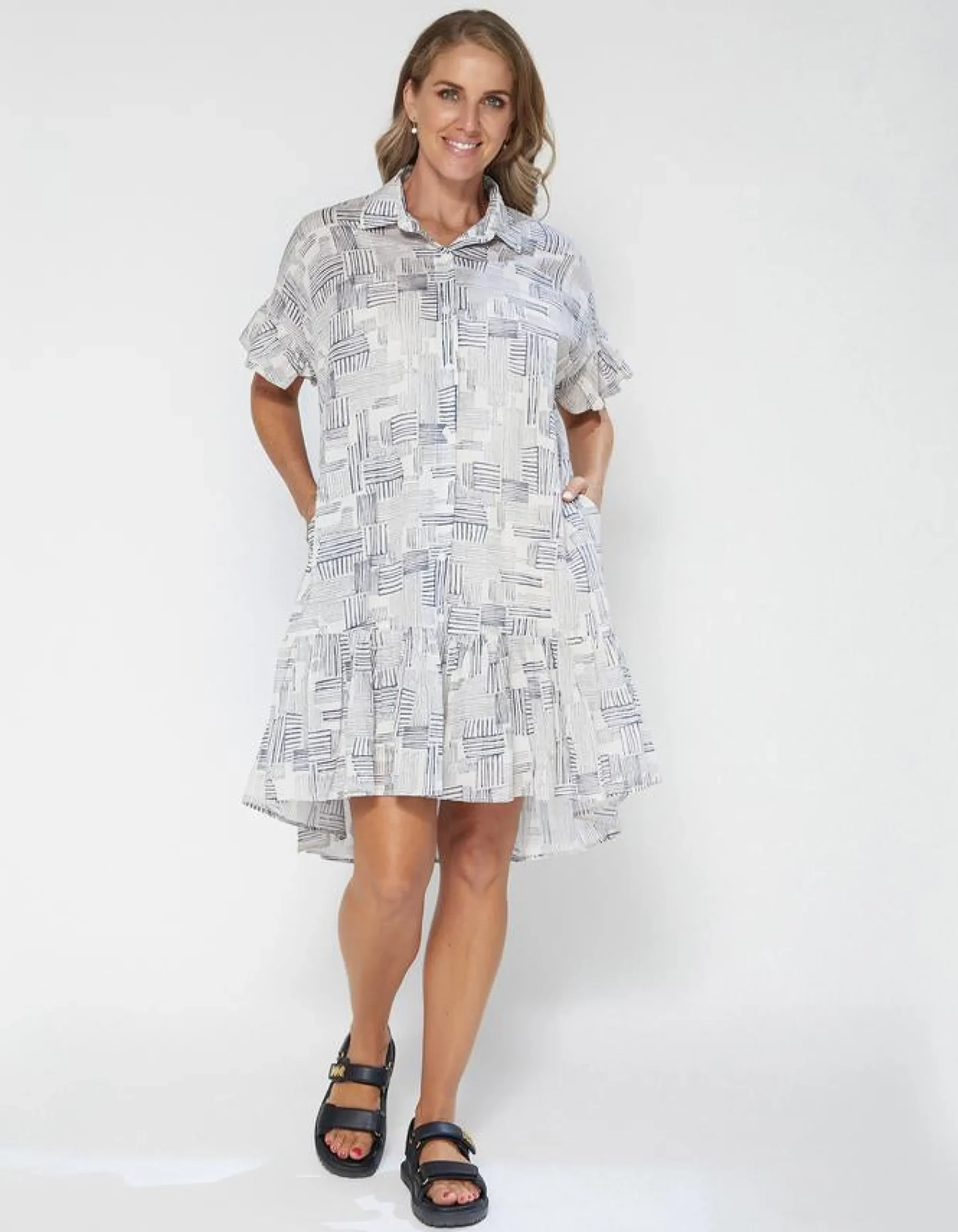 Mimosa Dress - Summer Stripes