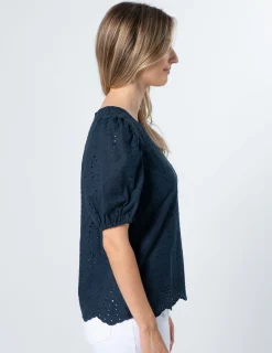 Minnie Top - Navy
