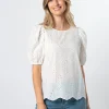 Minnie Top - Off White