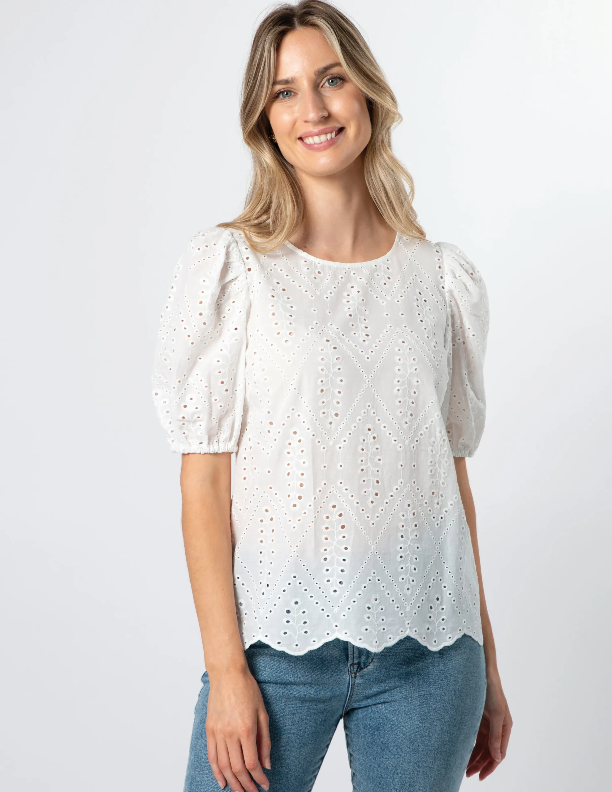 Minnie Top - Off White