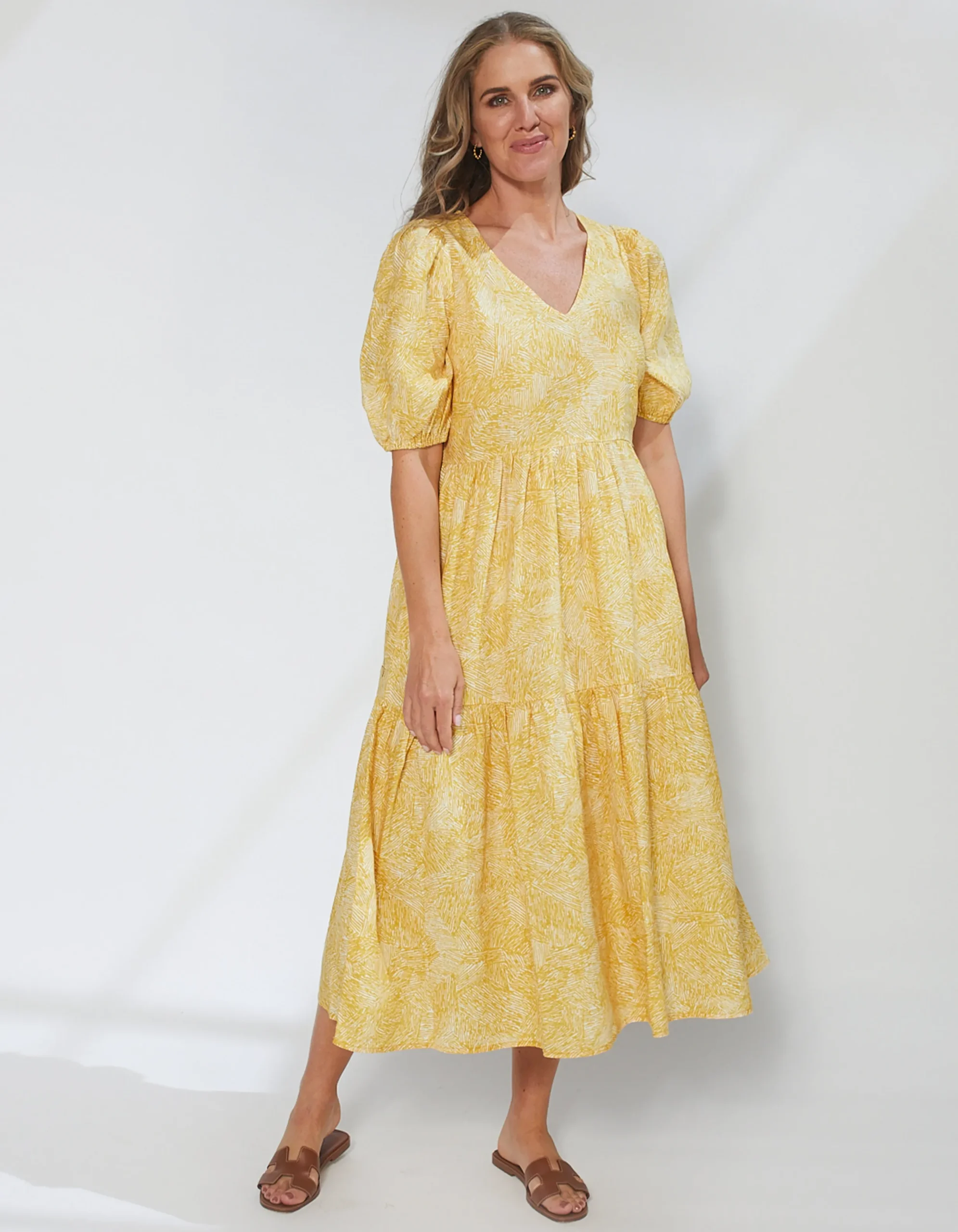 Miyuki Dress - Tuscan Sun