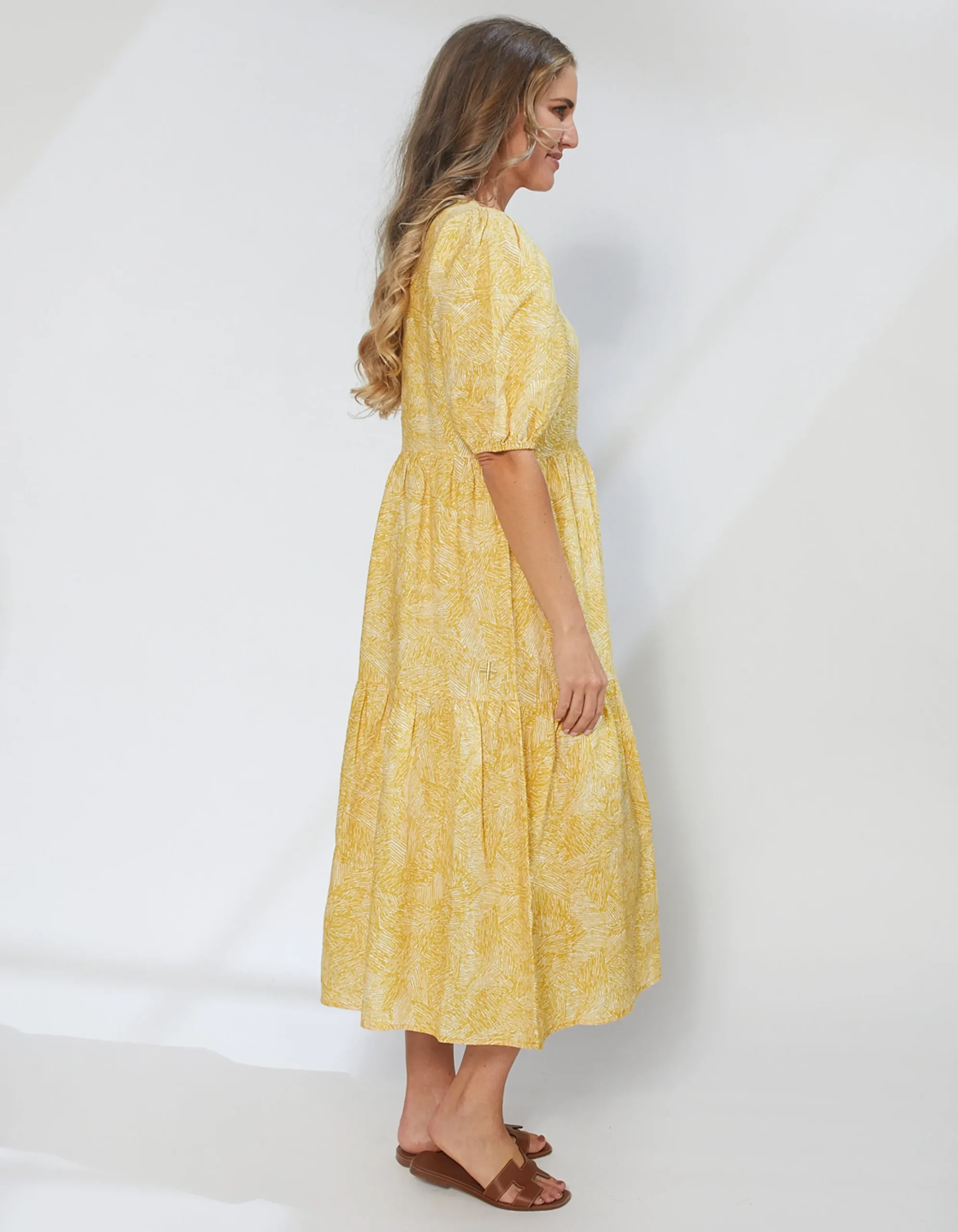 Miyuki Dress - Tuscan Sun