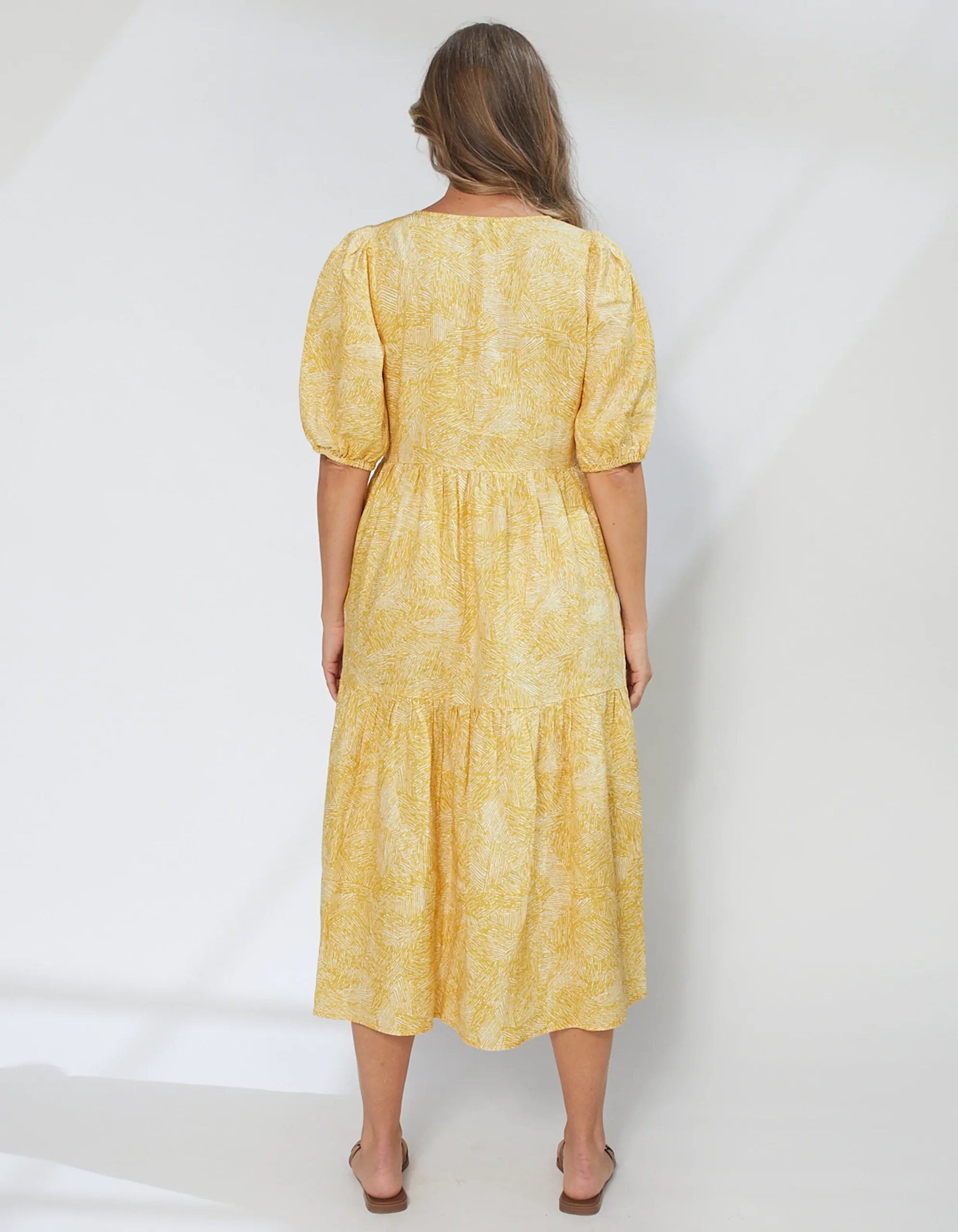 Miyuki Dress - Tuscan Sun
