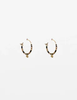 Miyuki Earrings - Black