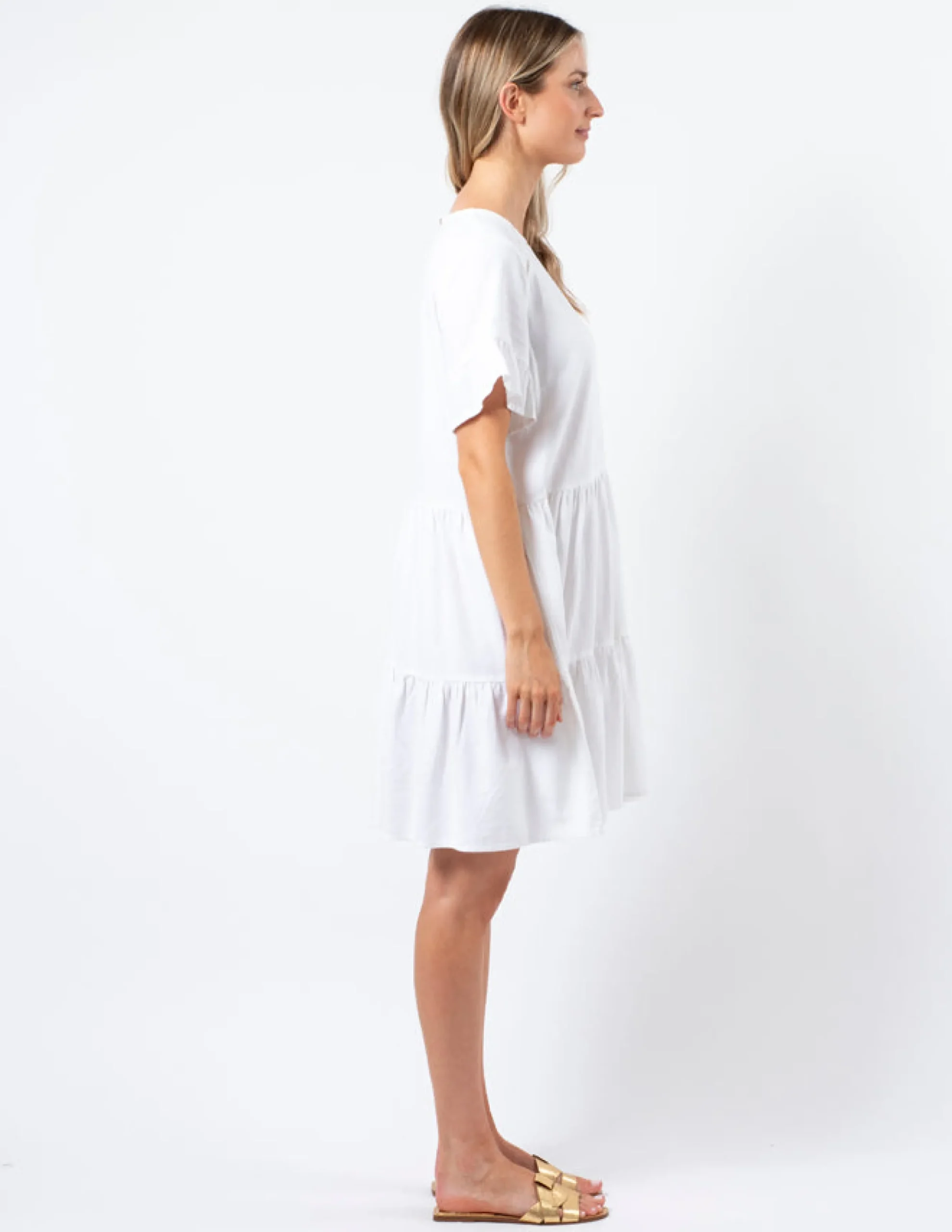 Molly Dress - White