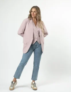 Monaco Blazer - Violet Rose