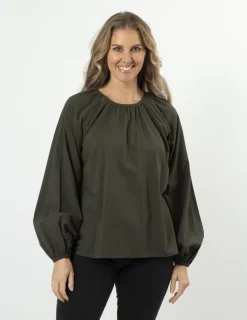 Muffy Top - Dark Khaki