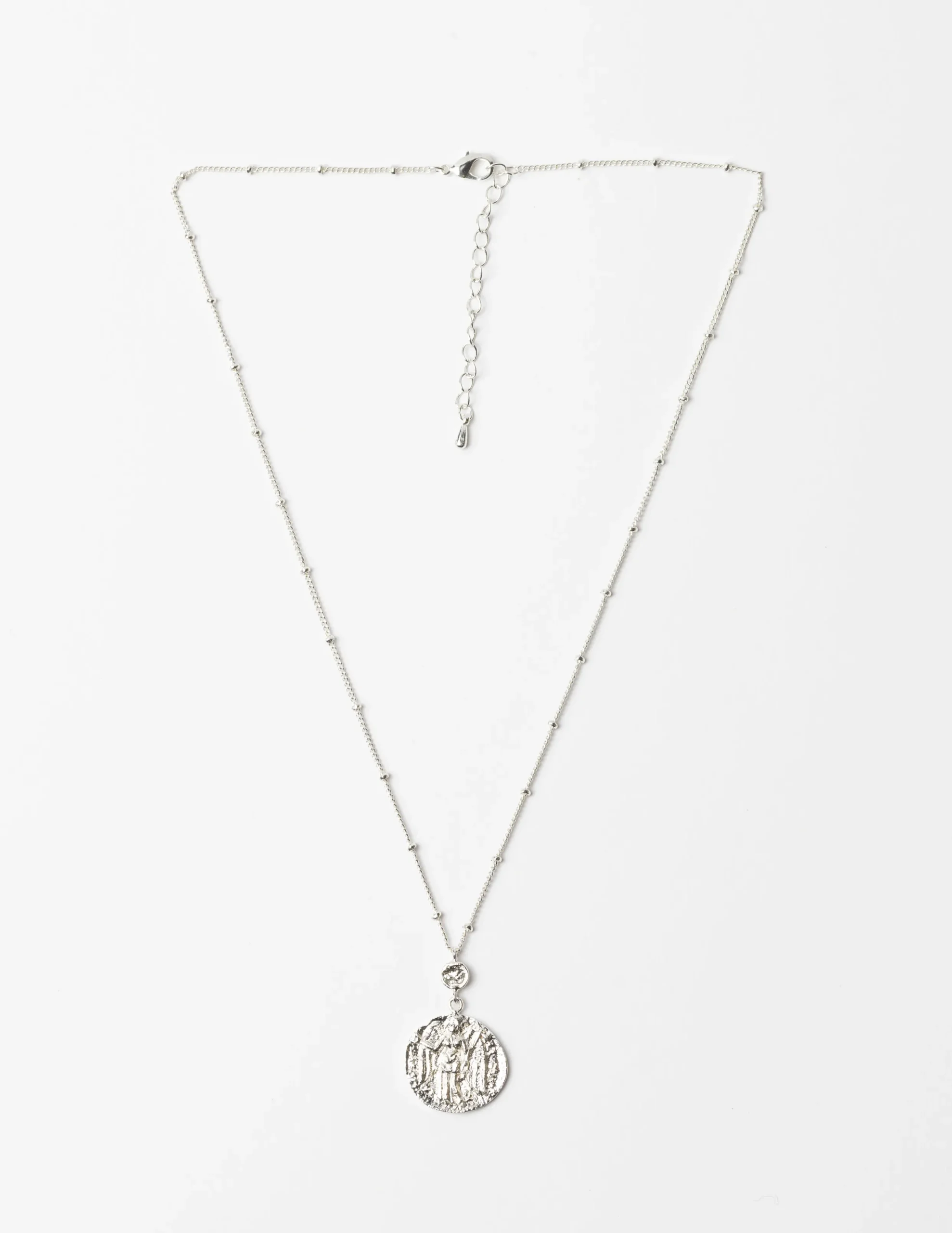 Necklace - Angel Beaten Pendant
