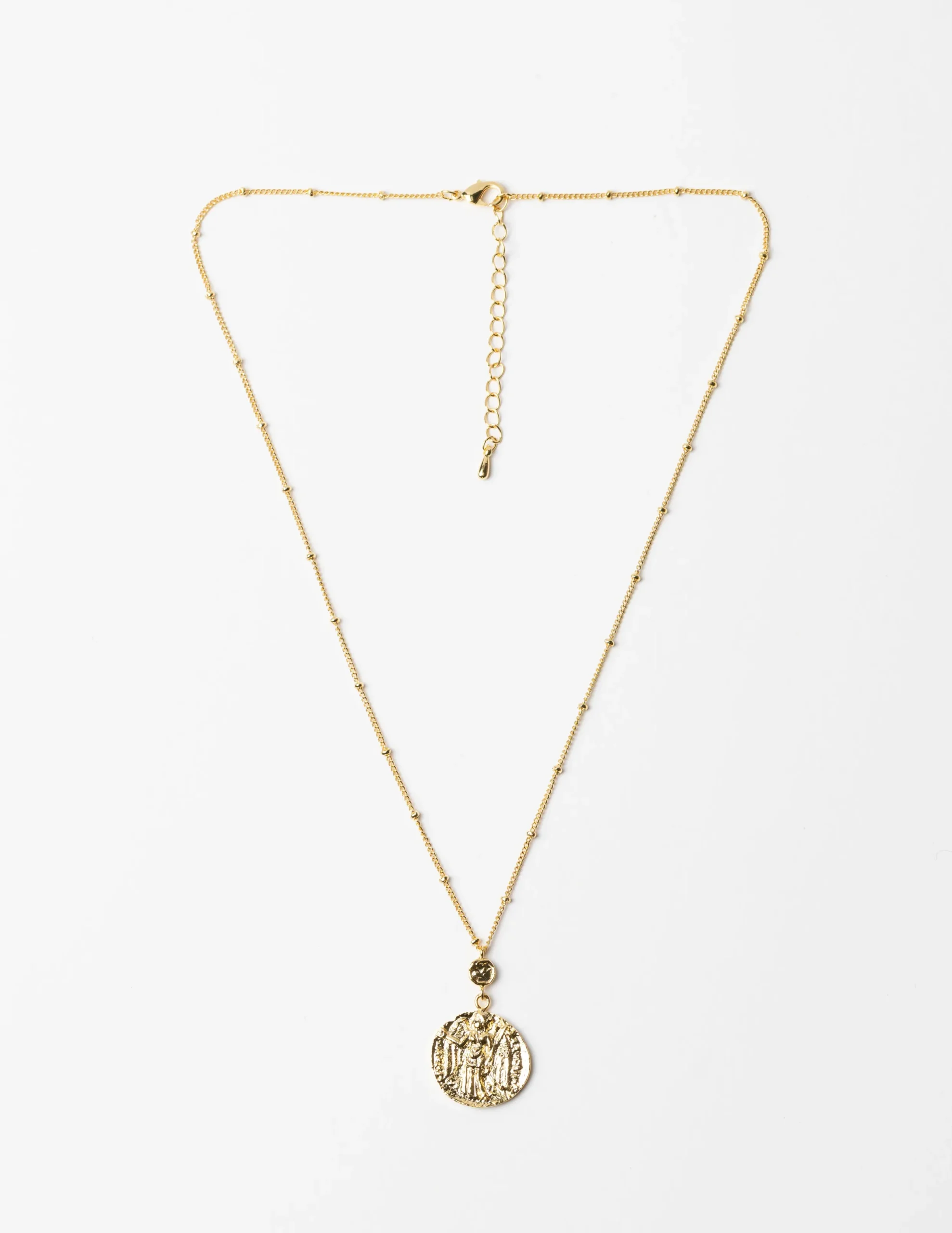 Necklace - Angel Beaten Pendant