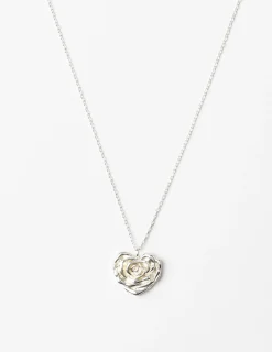 Necklace - Flower Heart