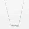 Necklace Crystals - Silver