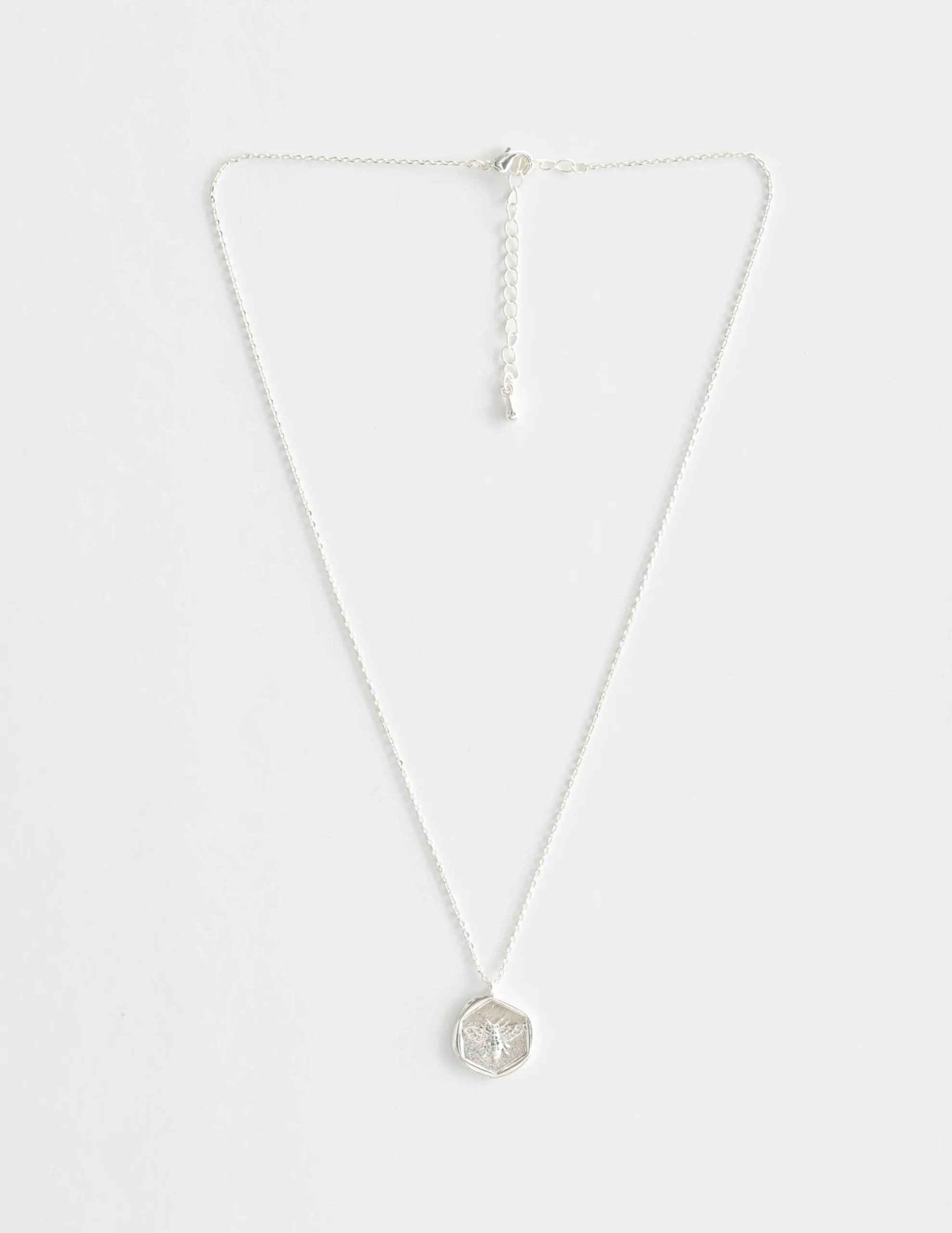 Necklace Honey Bee - Silver