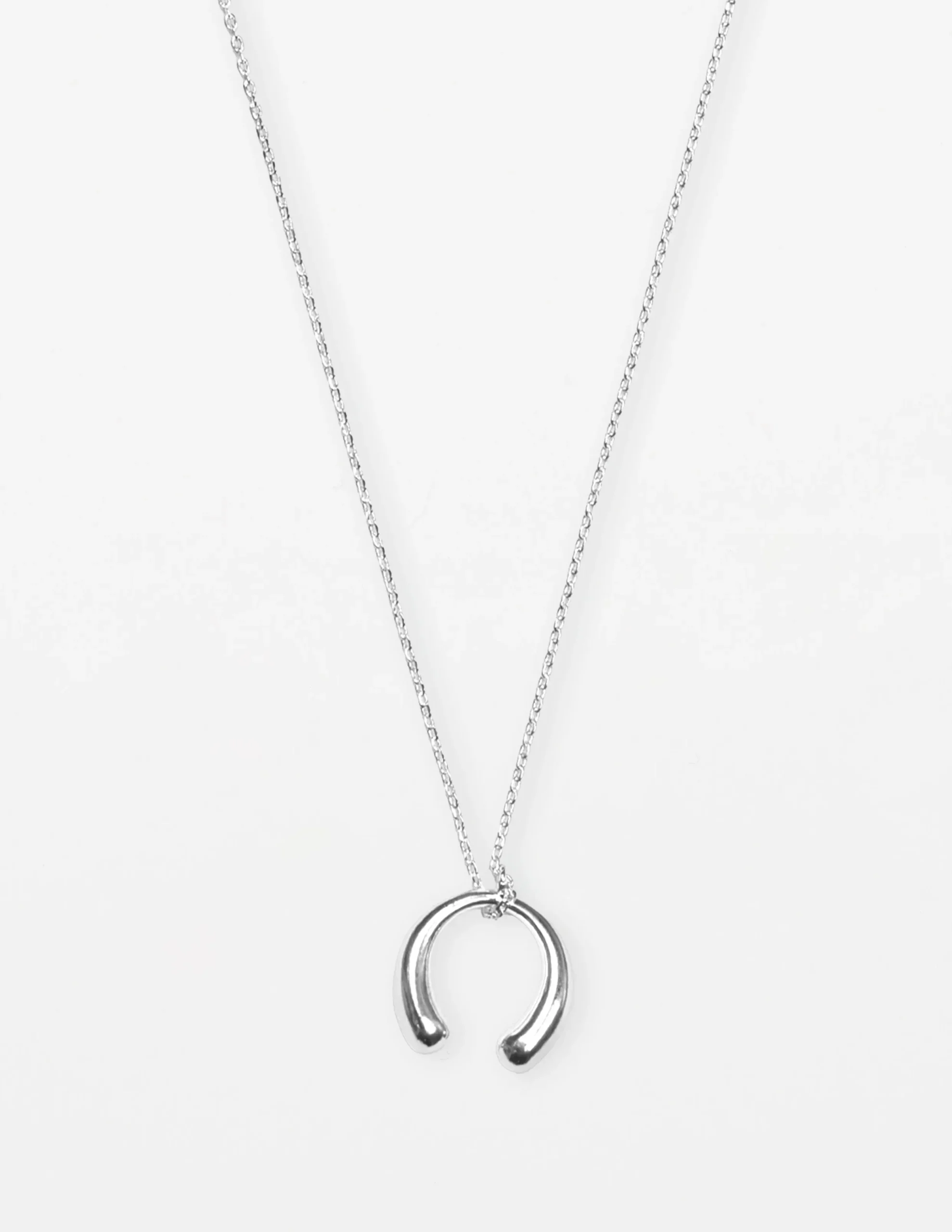 Necklace Horse Shoe - Silver