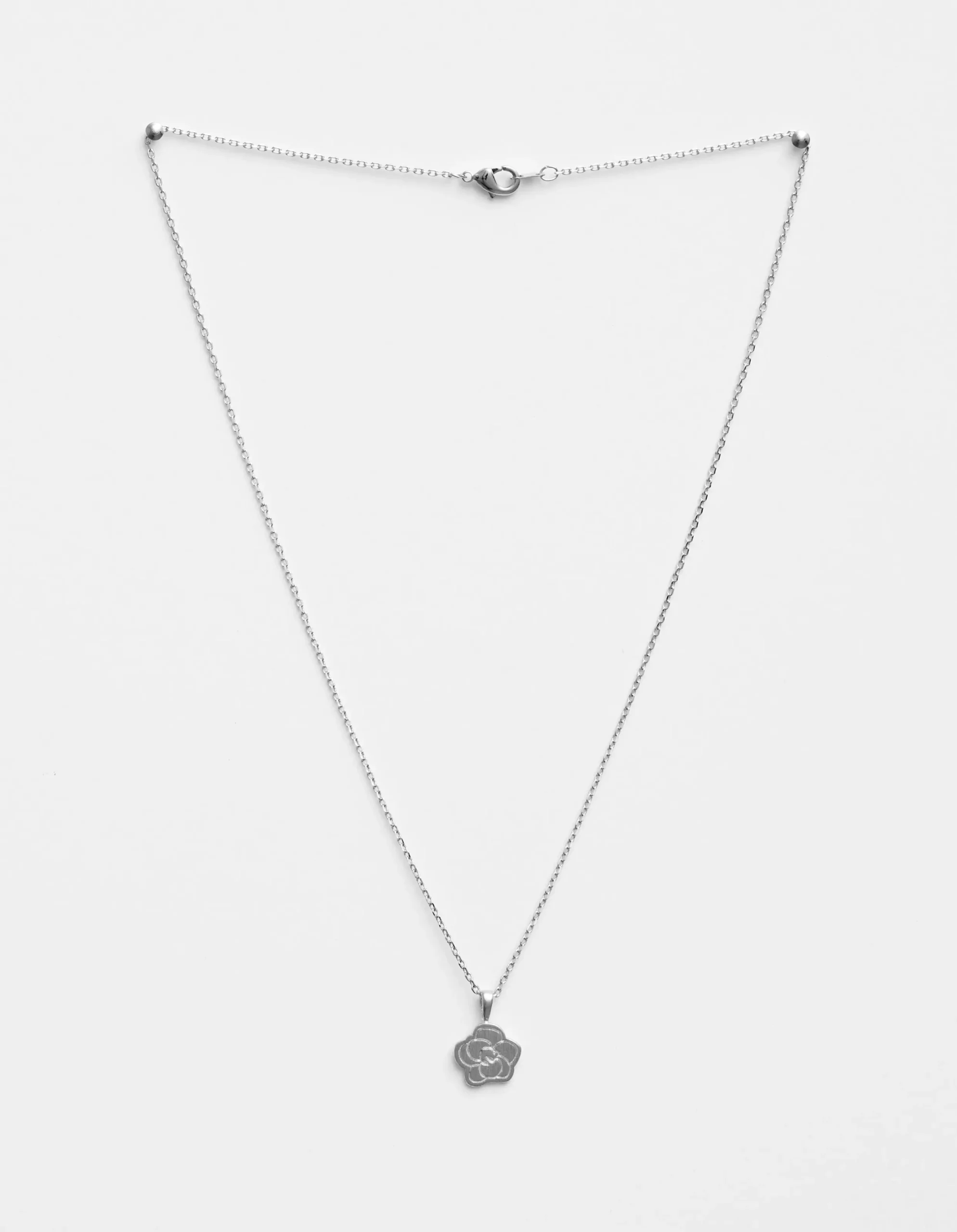 Necklace Rose Silver