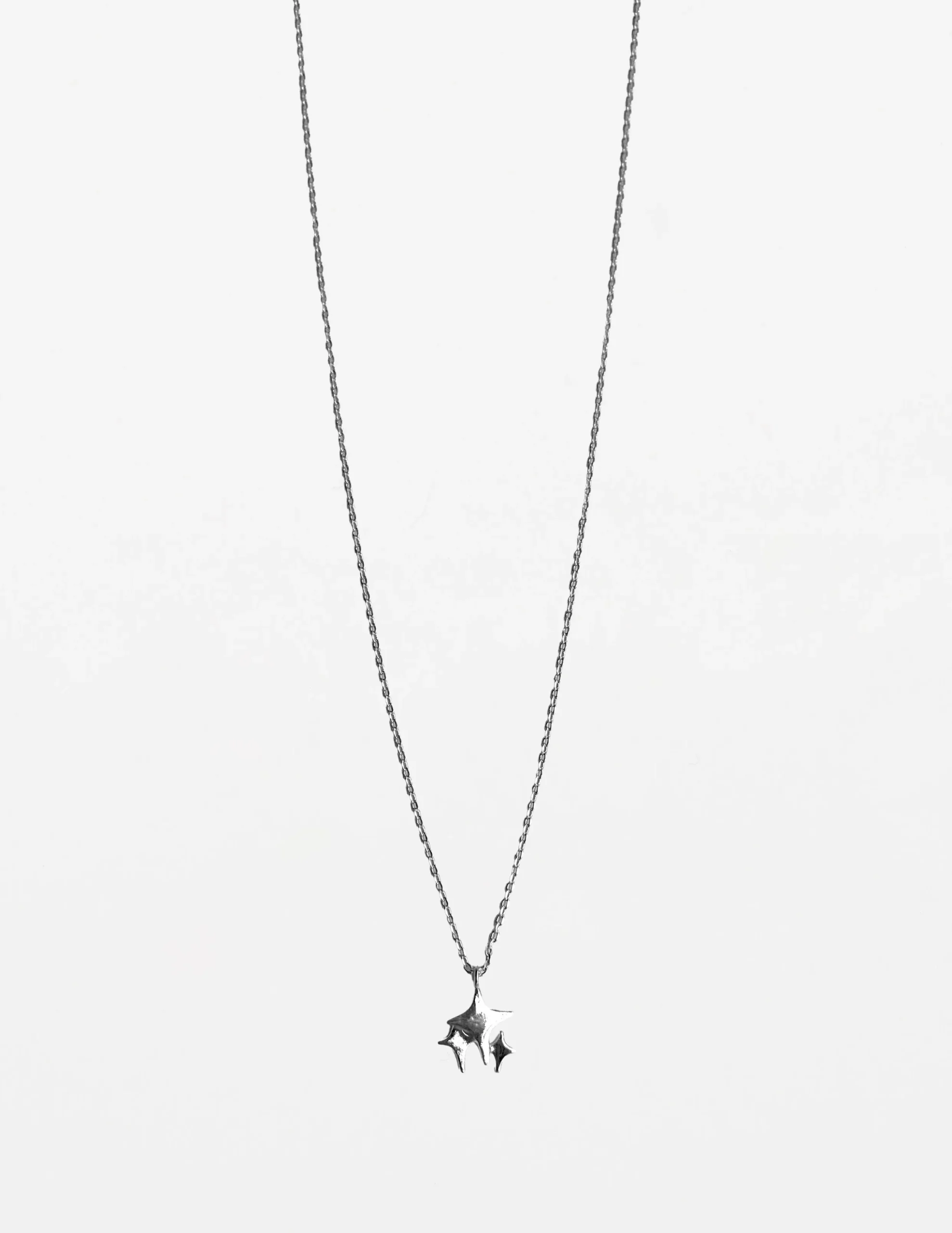 Necklace Triple Star - Silver