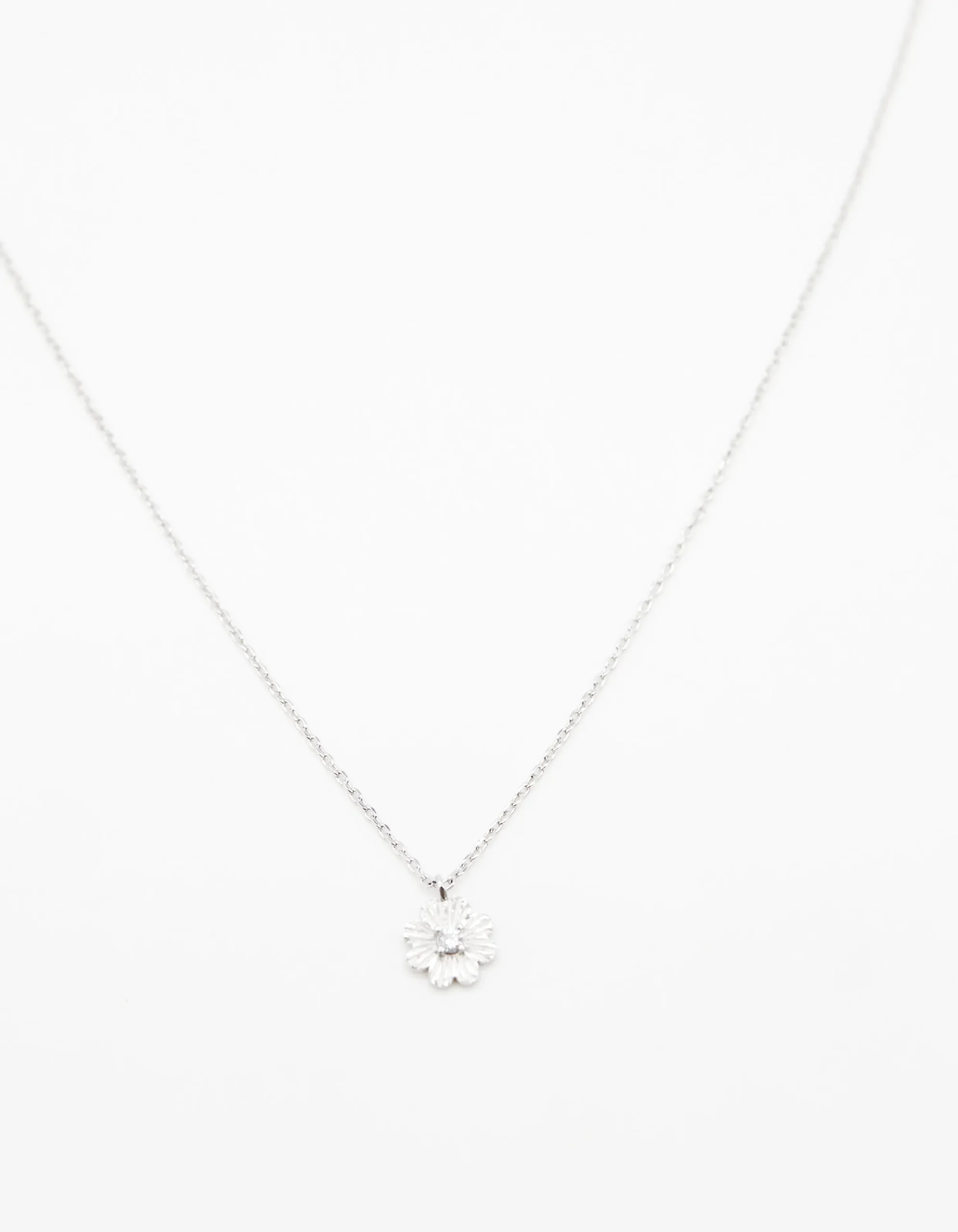 Necklaces - Daisy with Crystal