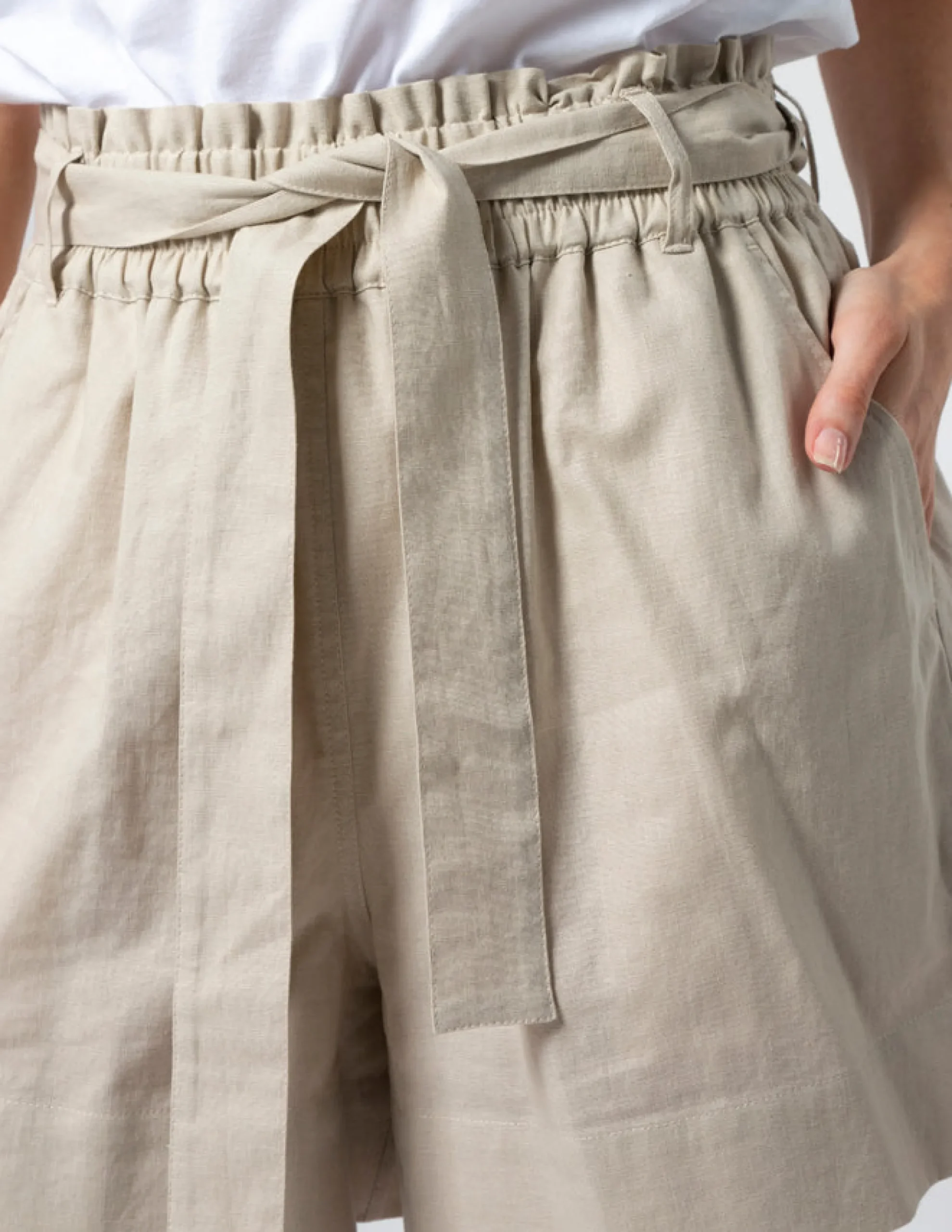 Noa Shorts - Oat Marle