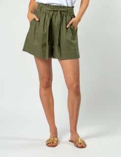 Noa Shorts - Olive Grove
