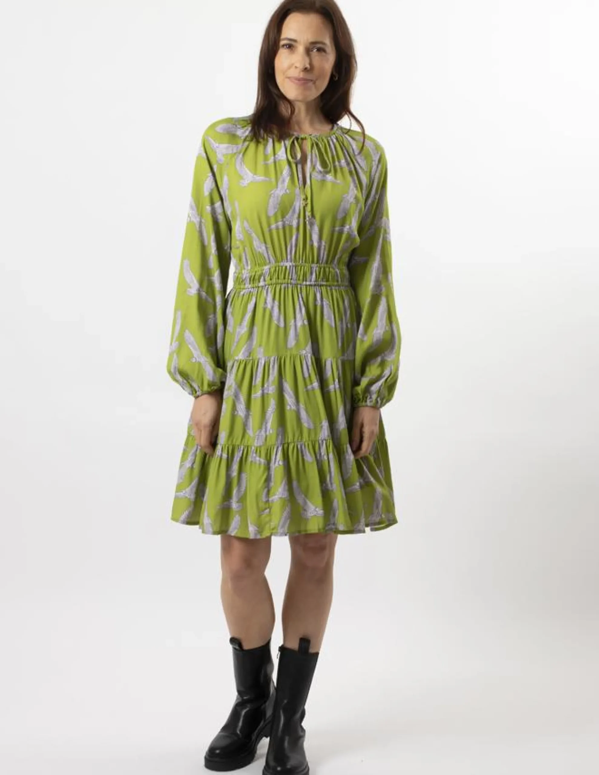 Nova Dress - Fly High Pickle