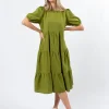 Palma Dress - Guacamole