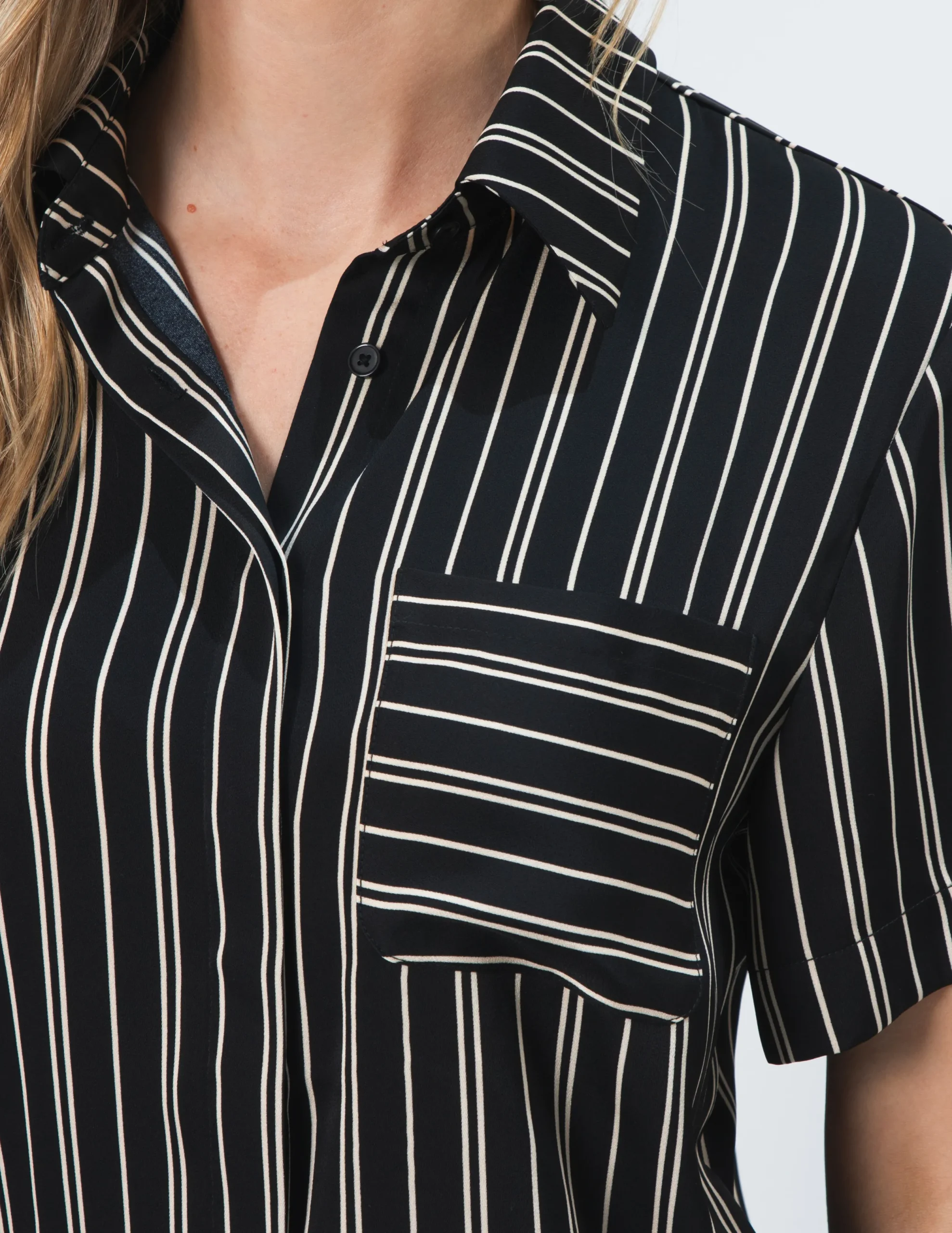 Penn Shirt - Milk Stripe