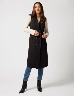 Plum Coat - Black