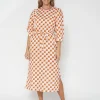 Poppy Dress - Abstract Checks