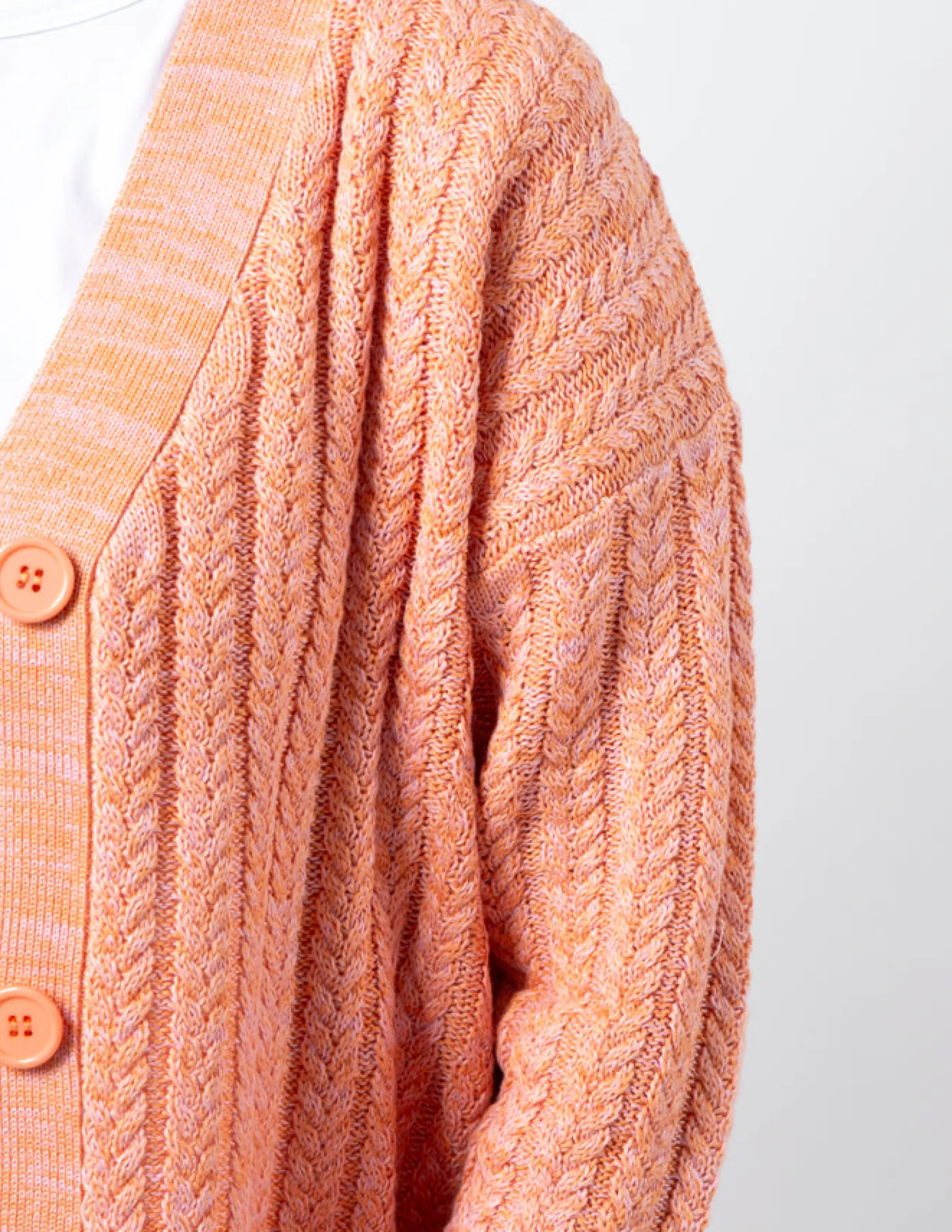 Posey Cardigan - Strawberry Melange