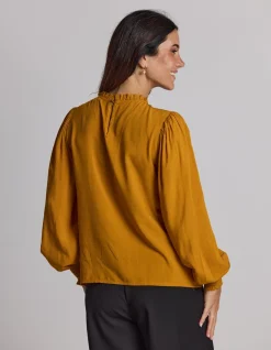 Prospect Blouse - Golden Syrup