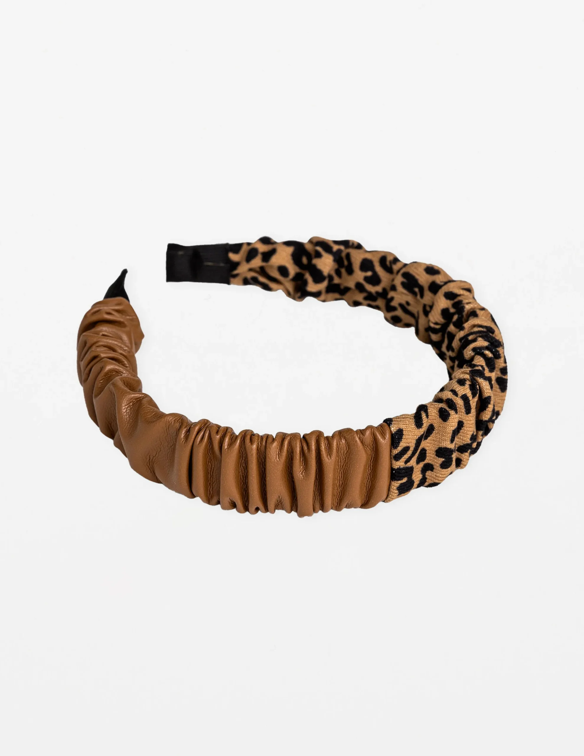 PU Headband - Leopard