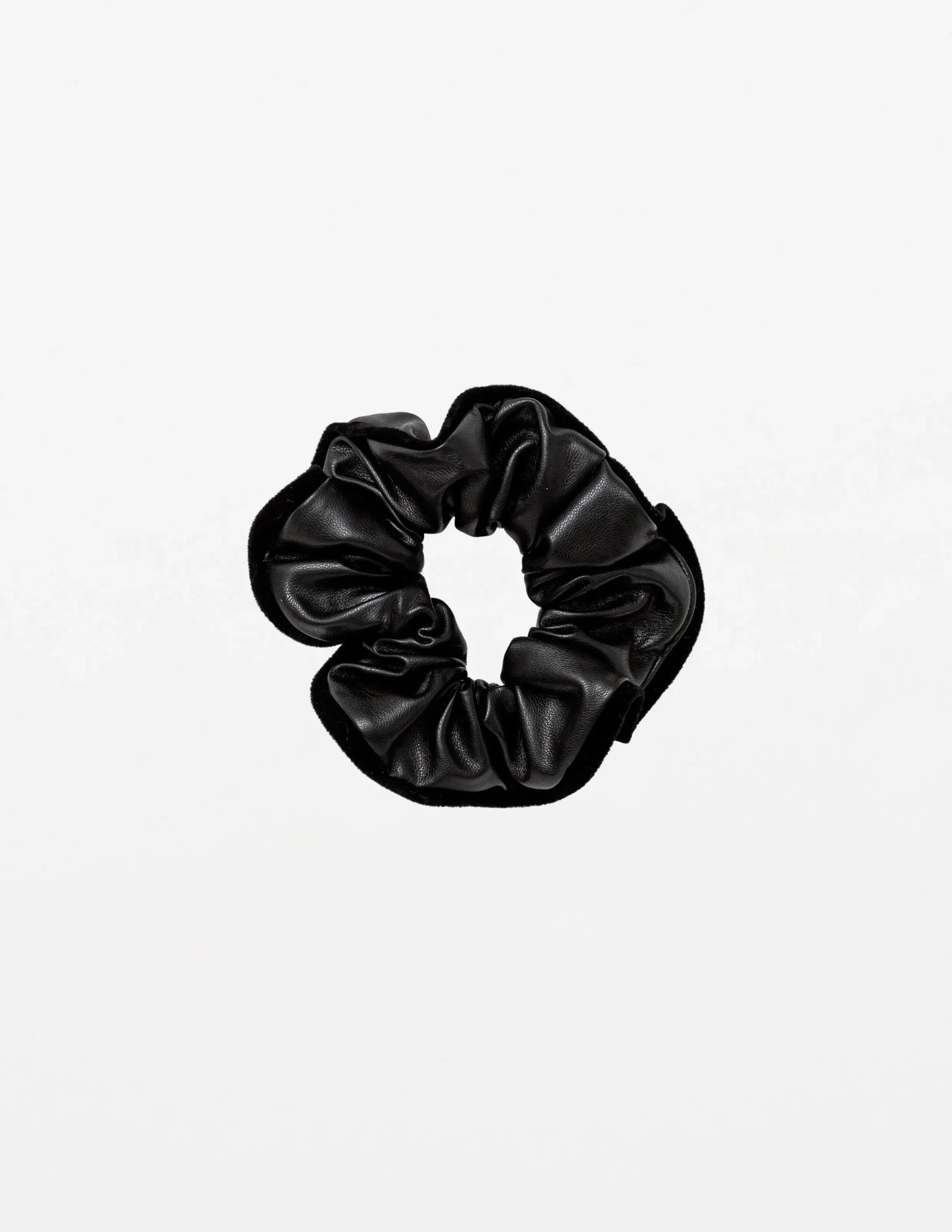 PU Scrunchie - Black