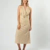 Rael Dress - Butterscotch Stripe