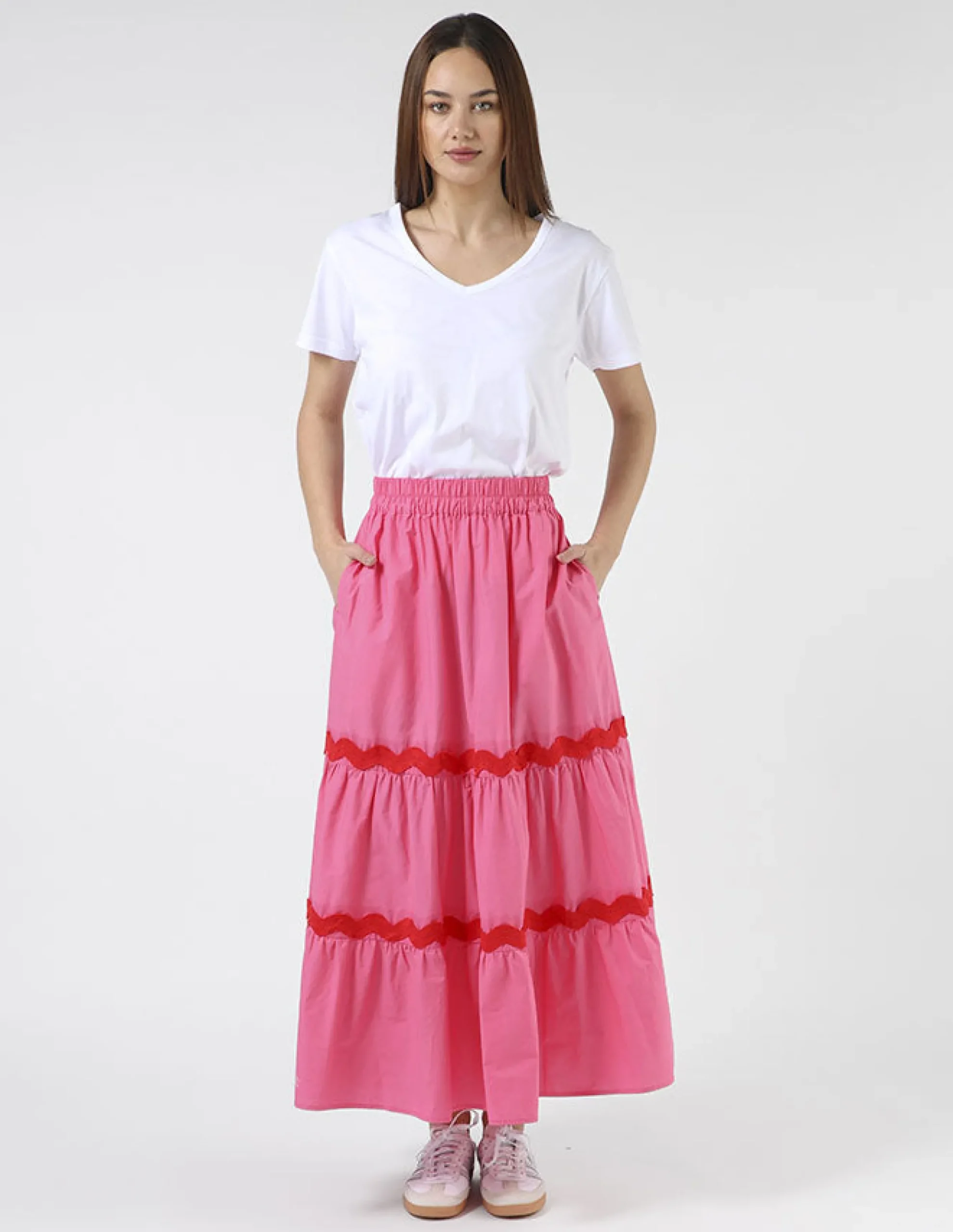 Rio Skirt - Strawberry Sunday