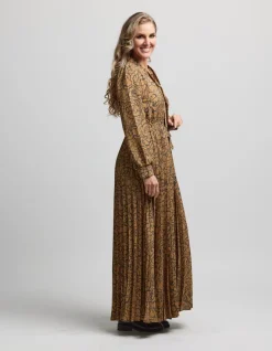 Rivington Dress - Bronze Peony