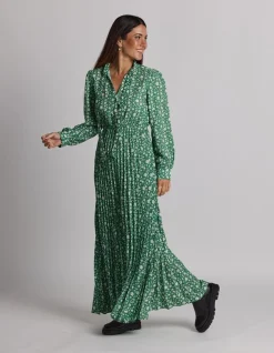Rivington Dress - Green Floral
