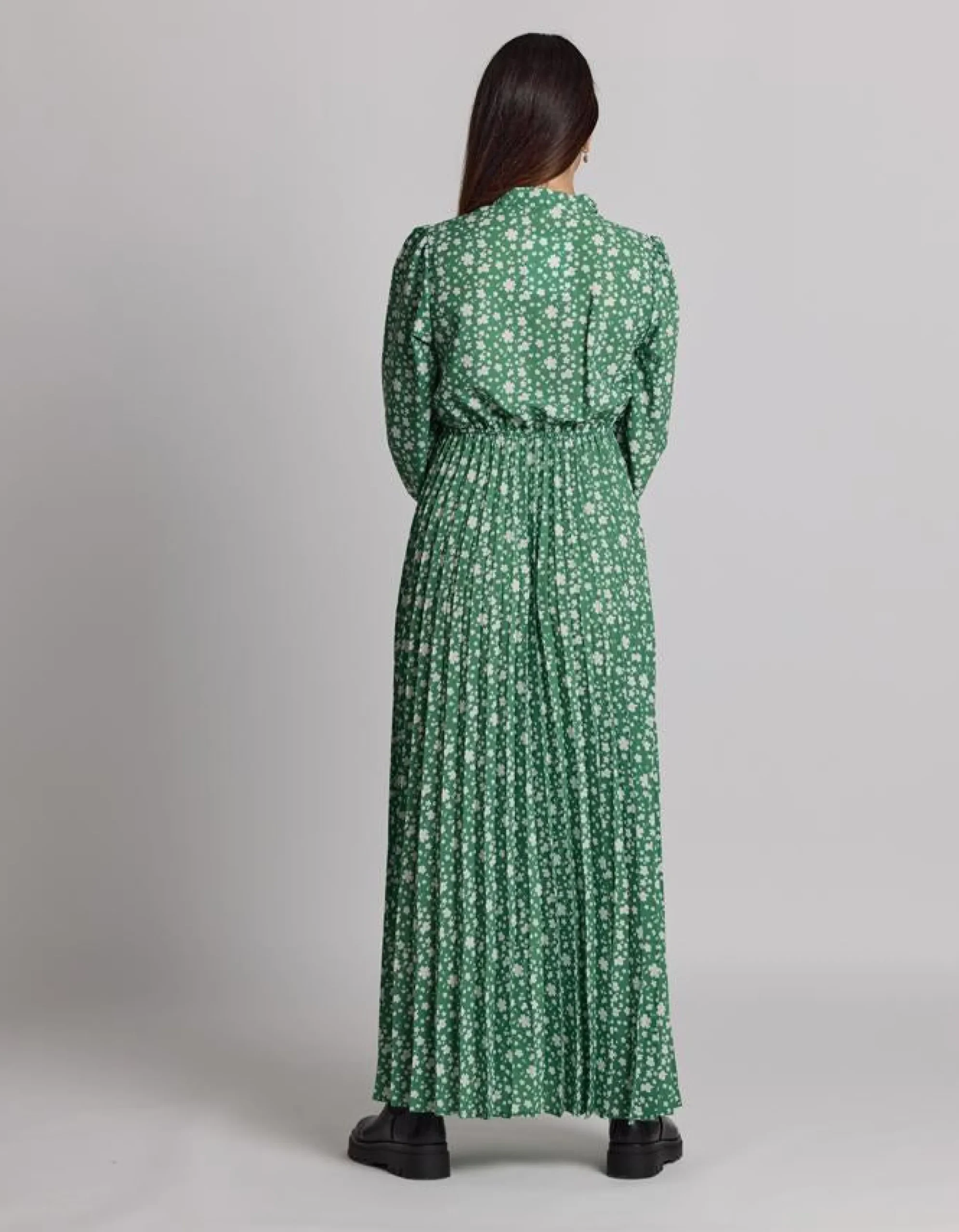 Rivington Dress - Green Floral